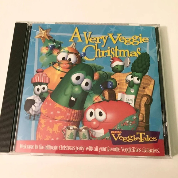 Veggie Tales A Very Veggie  Christmas CD Christmas Album And Activity Book - Picture 4 of 16